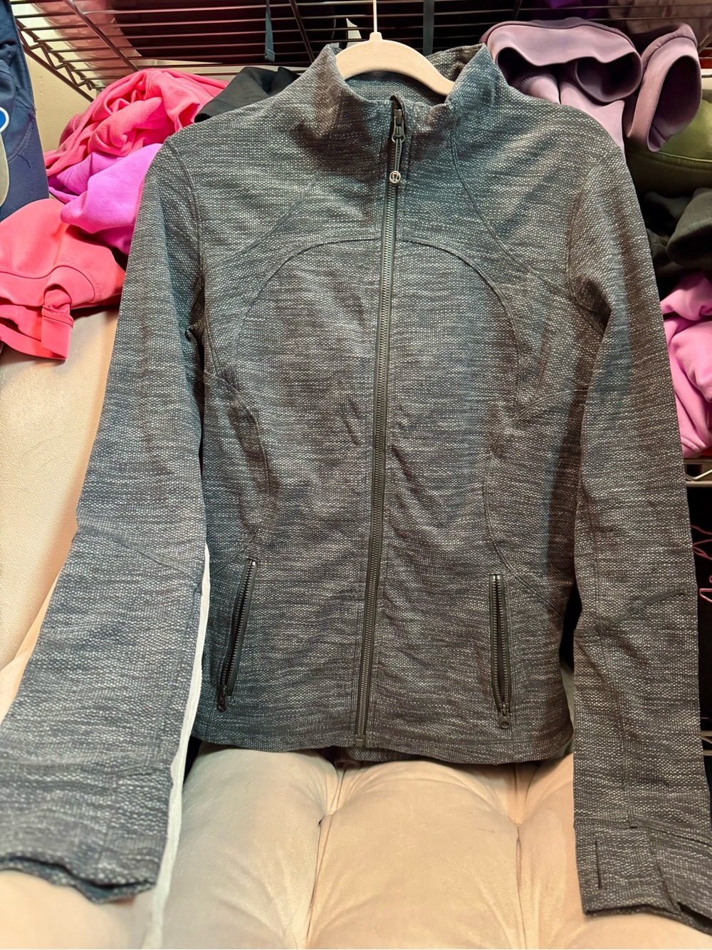 Lululemon Define Jacket Grey Size 10